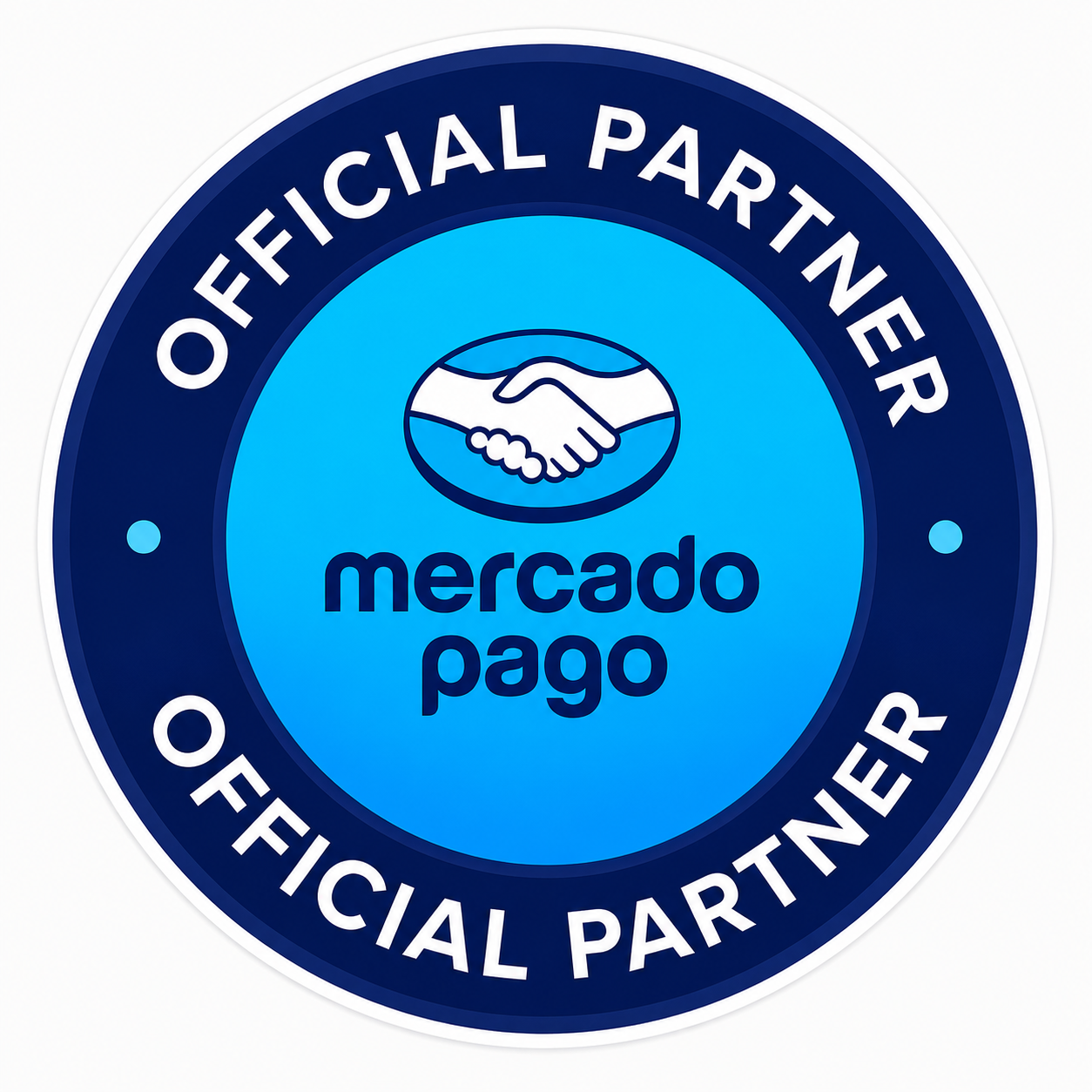 Sello de Partner Oficial de Mercado Pago